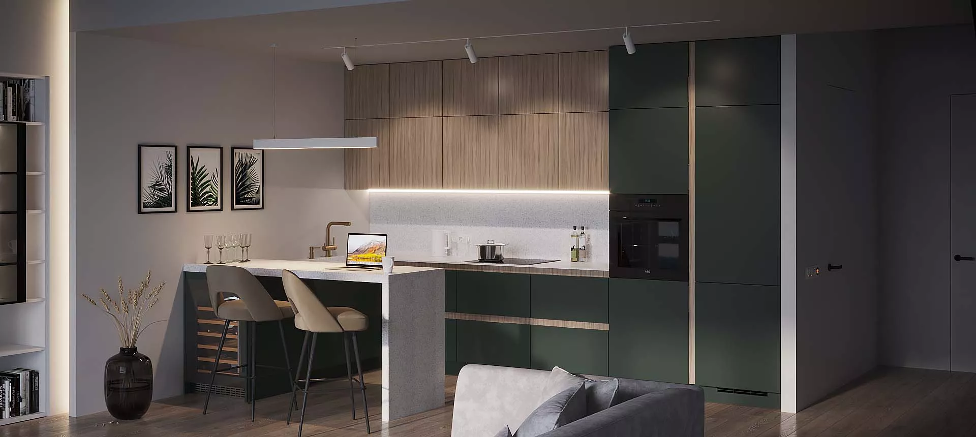 эмаль цвет NCS S 7005-B80G / Древесина Шорвуд 